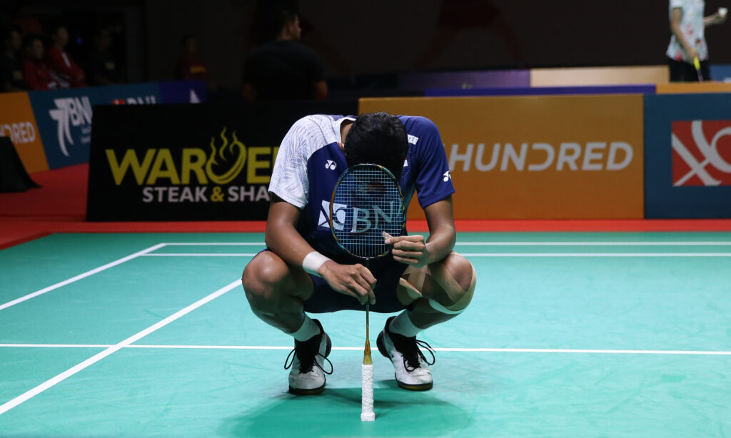 BNI Badminton Asia Junior Championships 2023 Alwi Terganjal Di