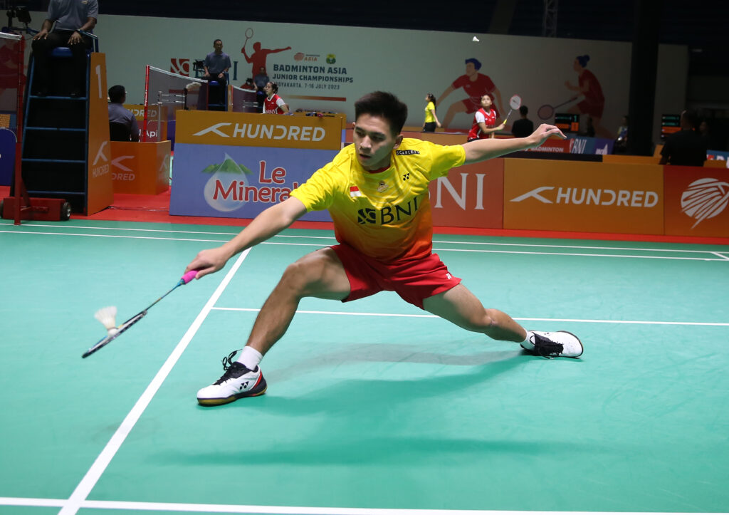 BNI Badminton Asia Junior Championships 2023 Bodhi Dan Alwi Kompak