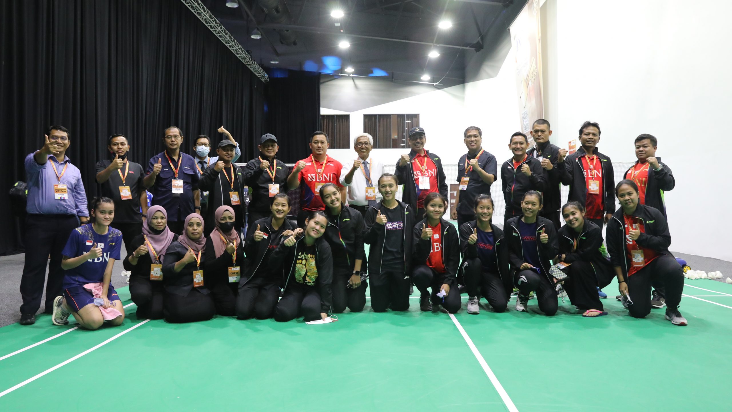 Kejuaraan Bulutangkis Asia Beregu 2022 Dubes Hermono Semangati Tim