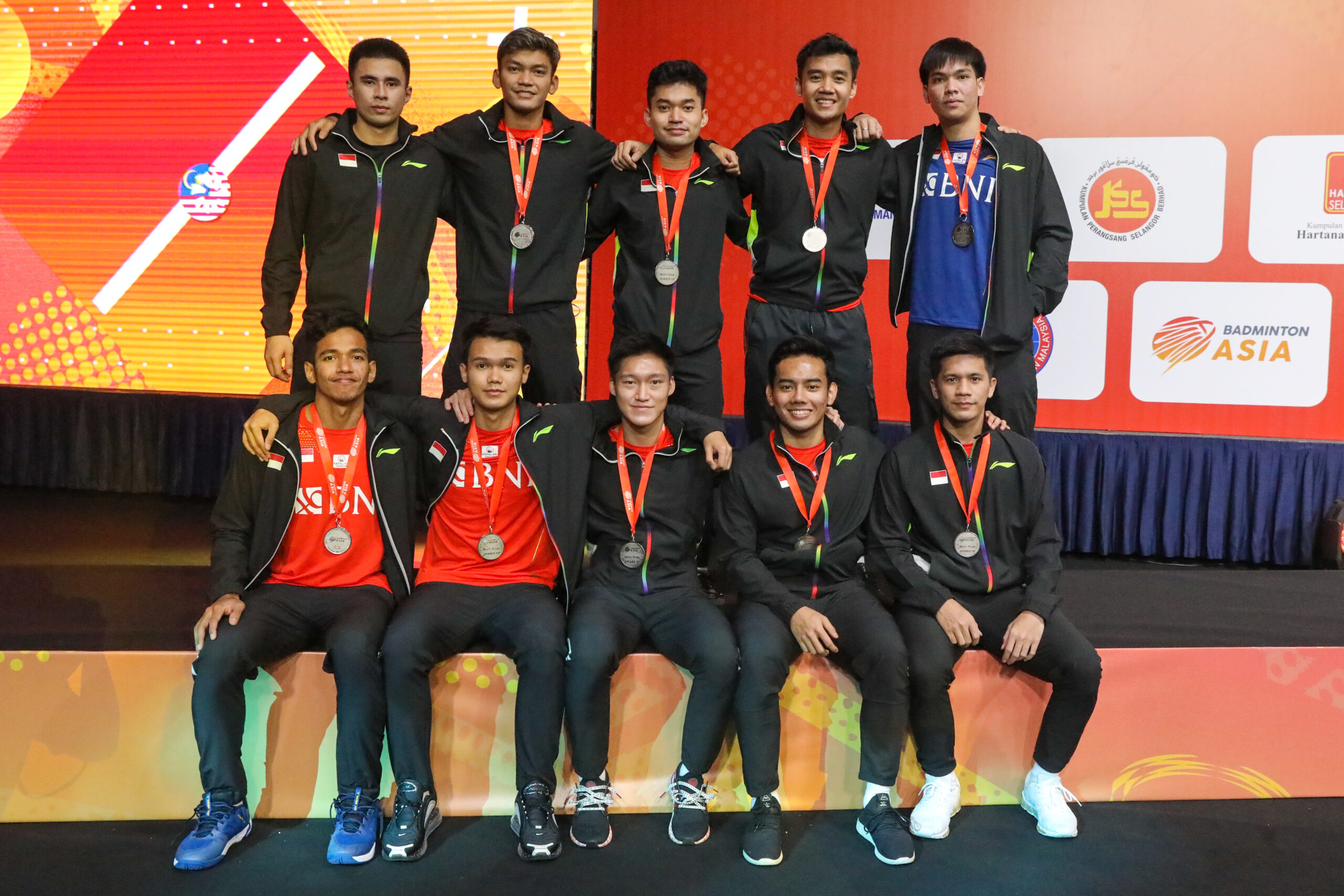 Kejuaraan Bulutangkis Asia Beregu 2022 Tim Putra Kalah Terhormat di Final 