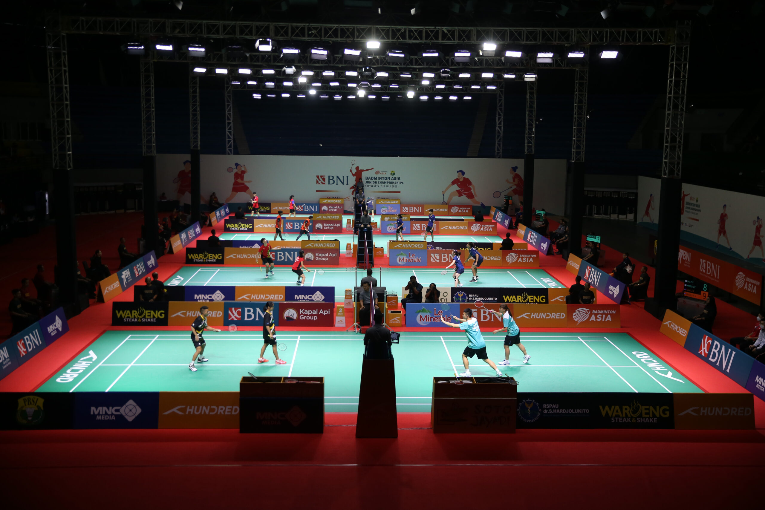 BNI Badminton Asia Junior Championships 2023 Semarak Hari Pertama Panaskan Yogyakarta