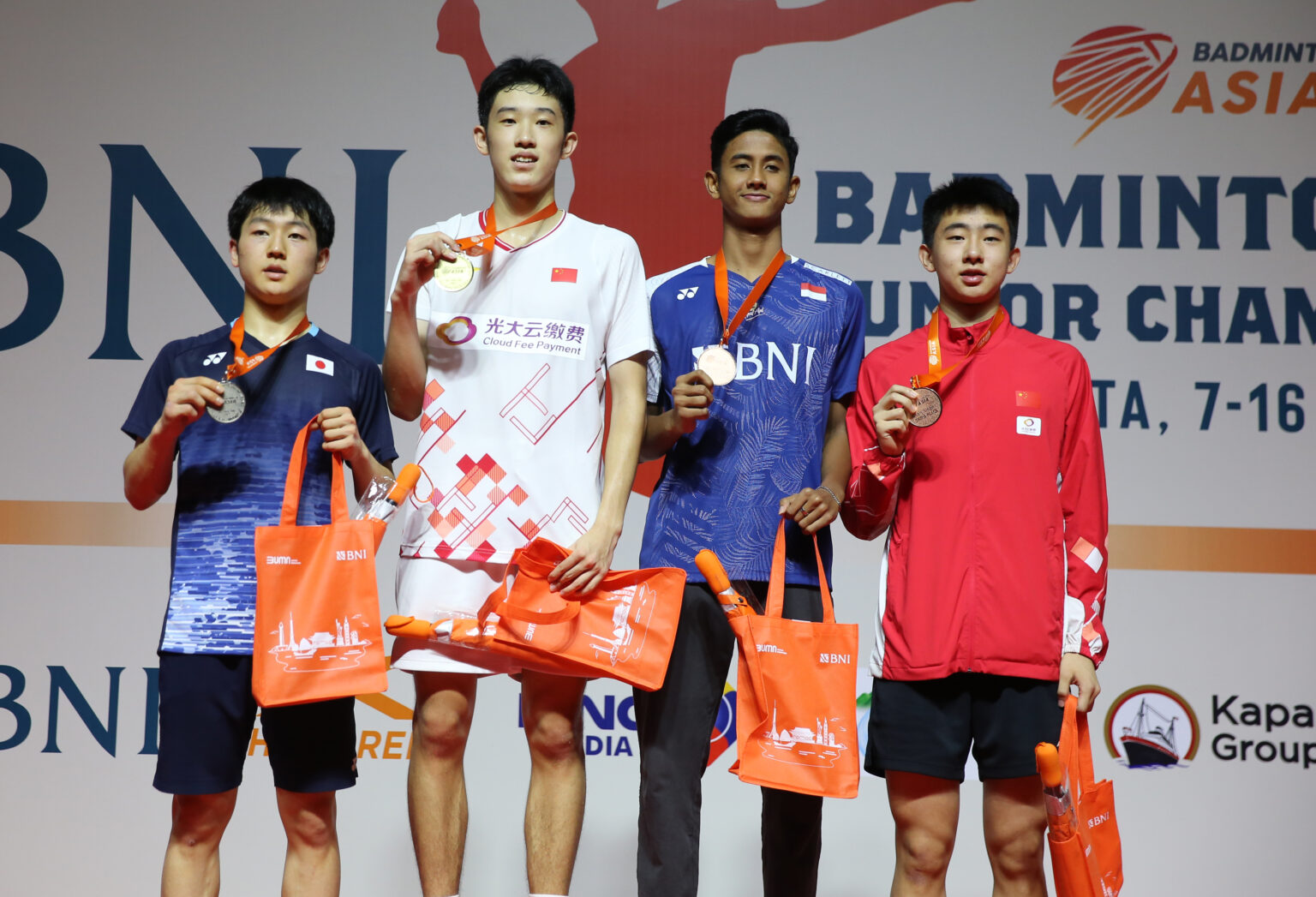 BNI Badminton Asia Junior Championships 2023: Hu Zhe An Tambah Koleksi ...