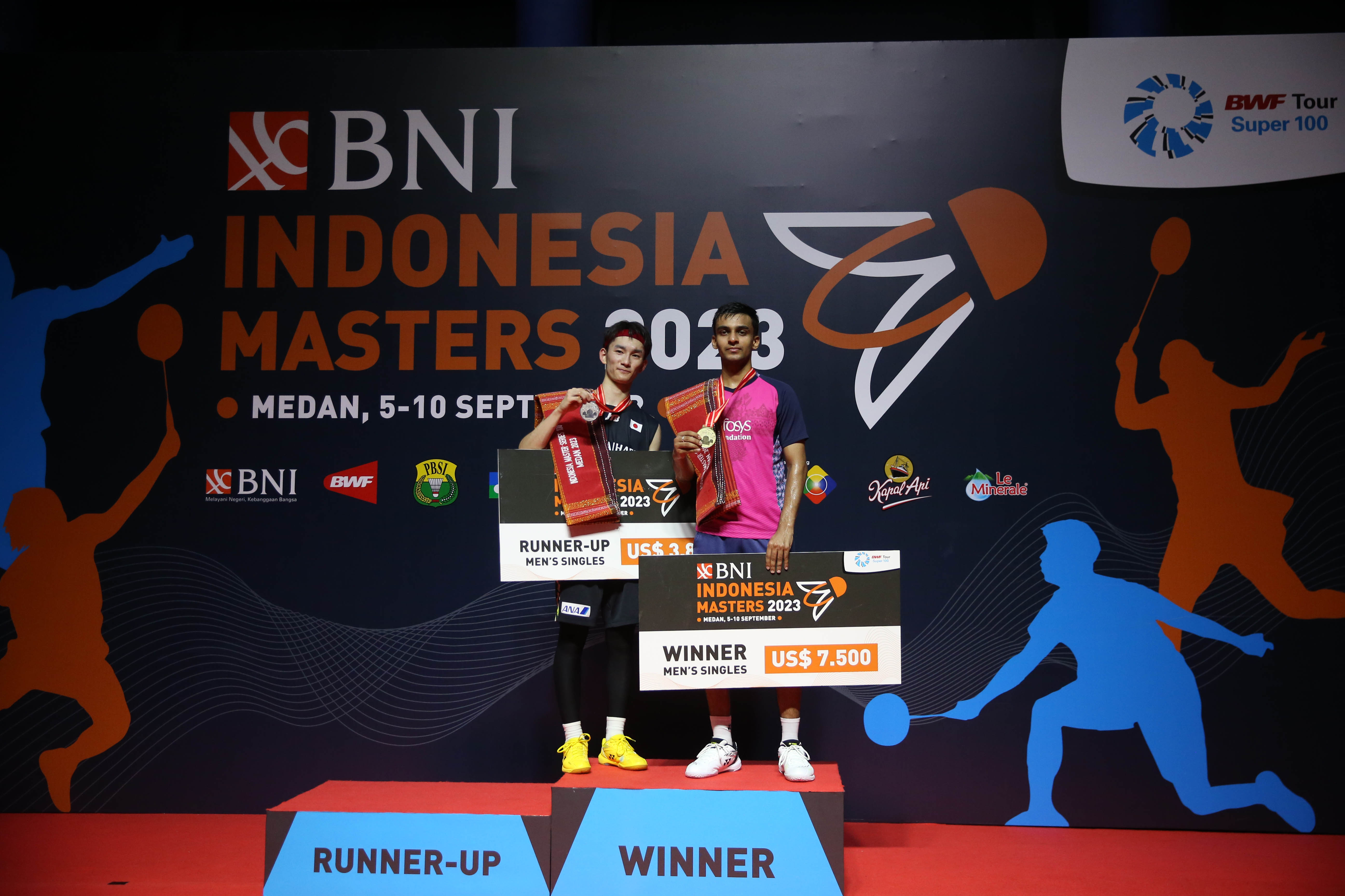 BNI Indonesia Masters 2023 Kiran George Akhiri Paceklik di Medan