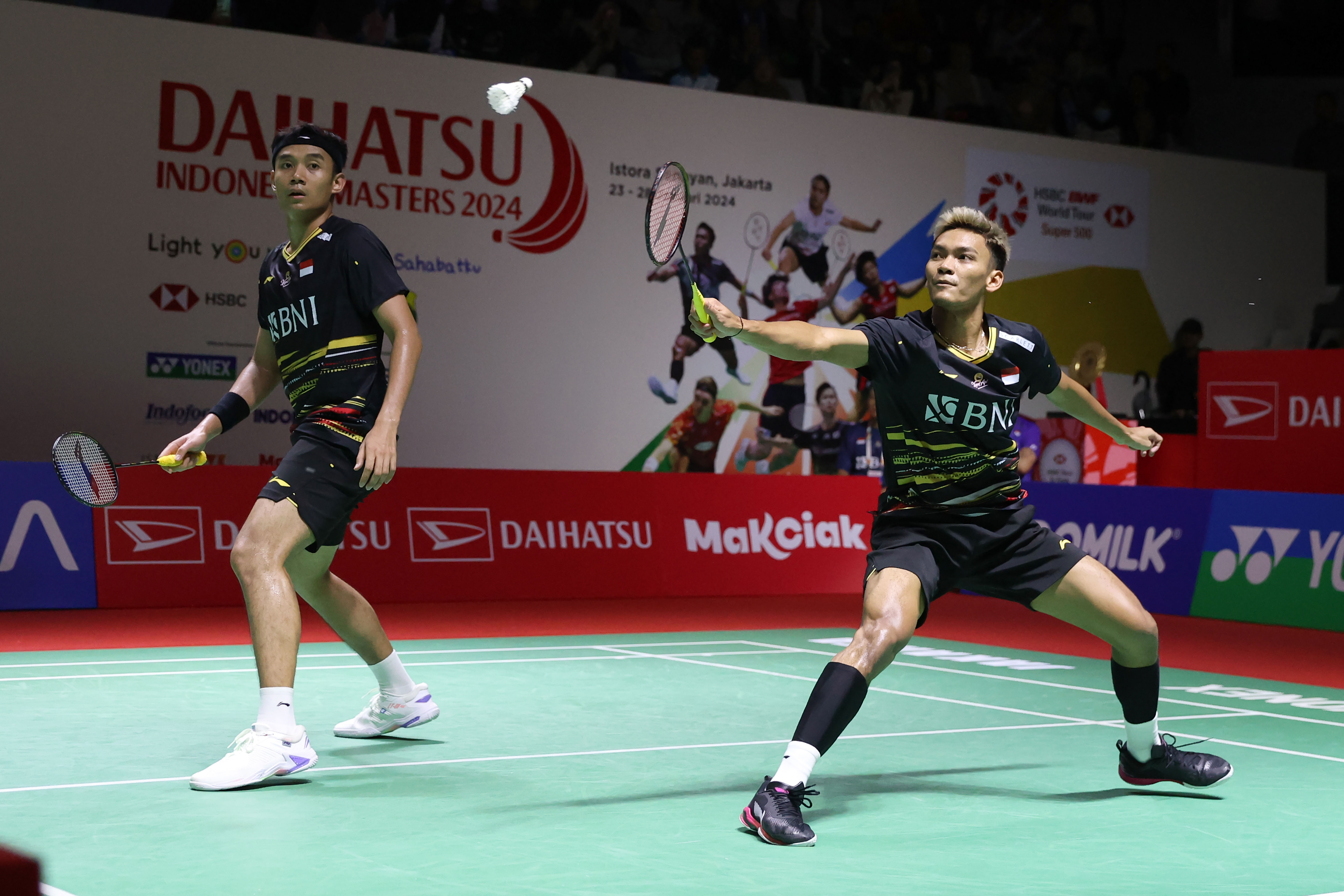 Bagas/Fikri kalahkan wakil Tiongkok, Chen Bo Yang/Liu Yi, di babak 32 besar Indonesia Masters 2024