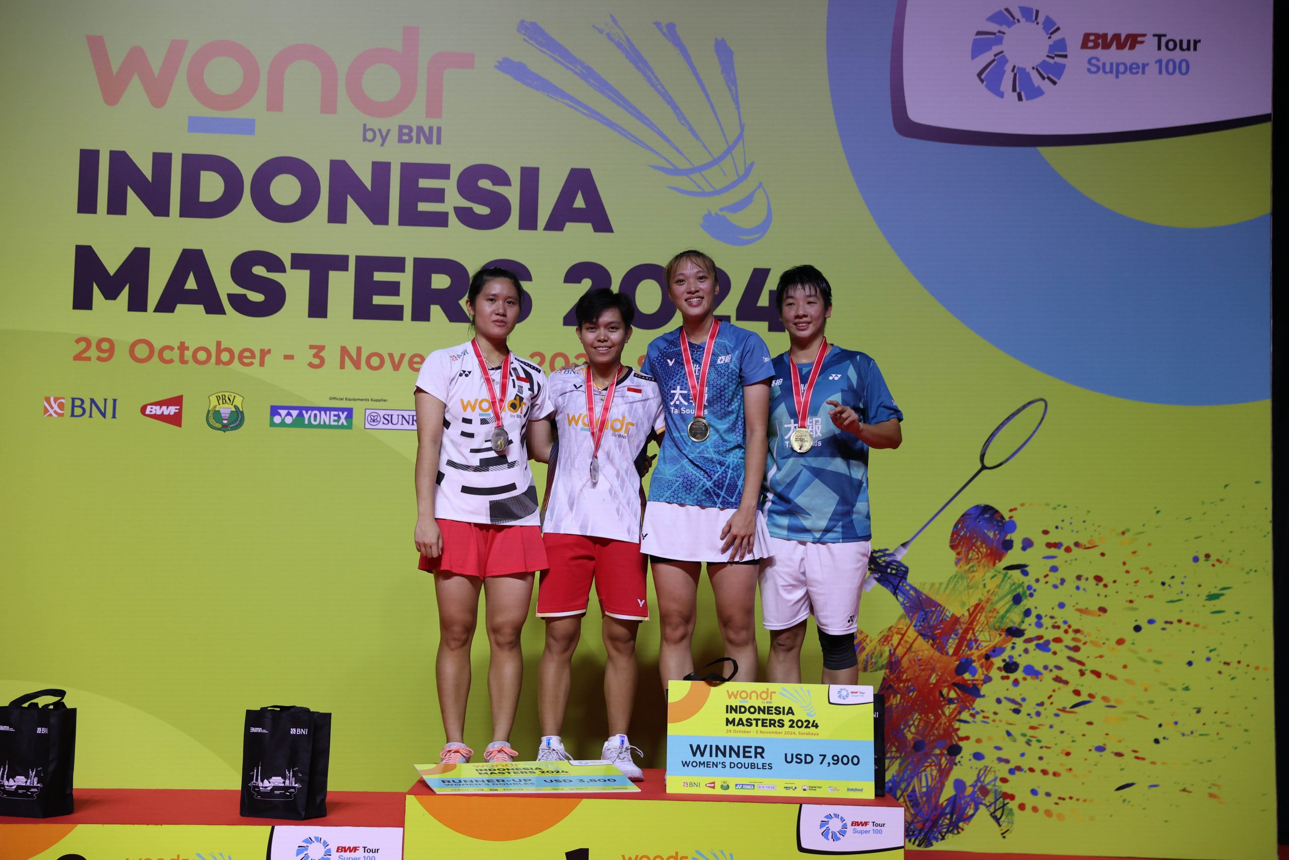 WONDR by BNI Indonesia Masters II Super 1002024 Lanny/Fadia Sudah