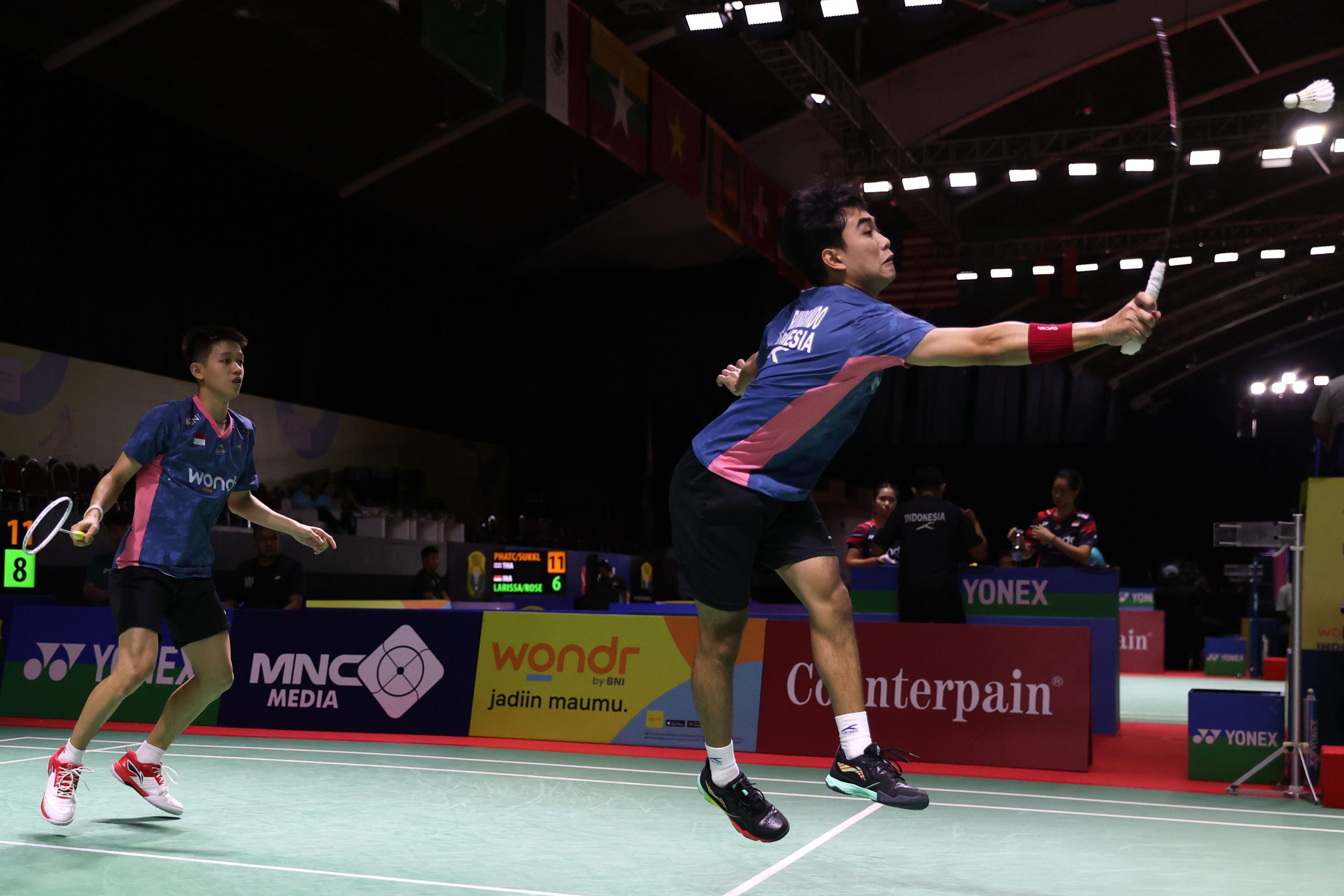 WONDR by BNI Indonesia Masters II Super 1002024 Rahmat/Yeremia Susul