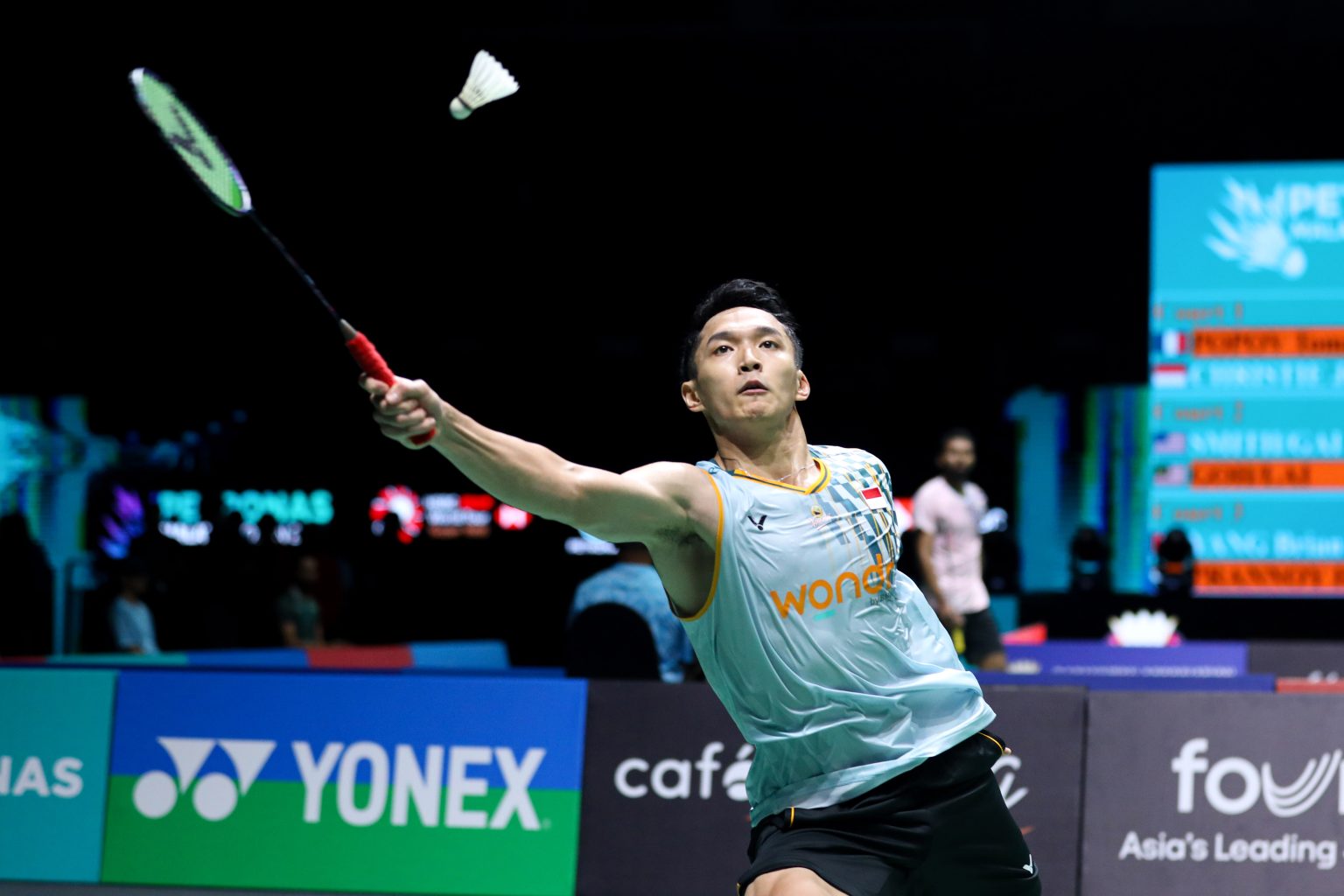 Malaysia Open 2025 Jonatan Mengaku Belum Maksimal PBSI