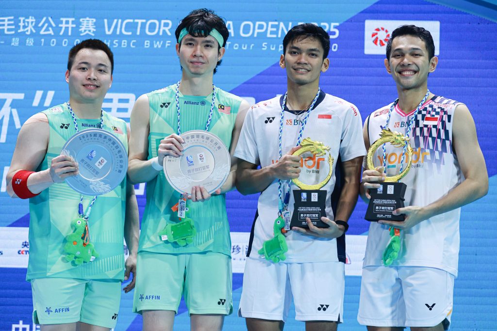 China Open 2025: Fajar/Fikri Terbang Tinggi Ke Podium Juara - PBSI